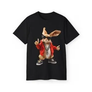 Unisex Ultra Cotton Tee ''Cool Rabbit''