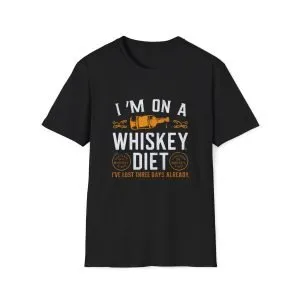 Unisex Soft style T-Shirt ''Whiskey Diet''
