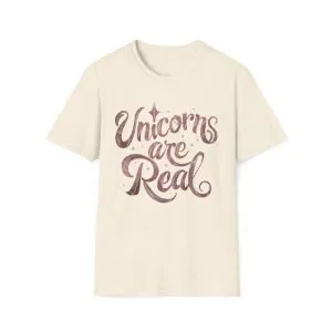 T-Shirt Print ''Unicorns are Real''