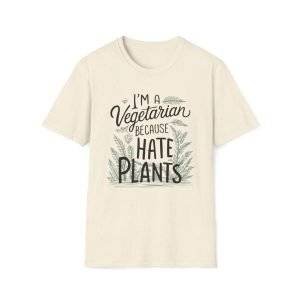 Unisex Soft style T-Shirt ''Vegetarian''