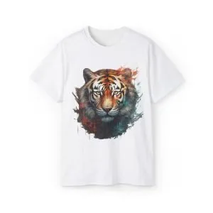 Unisex Ultra Cotton Tee ''Tyger Portrait''