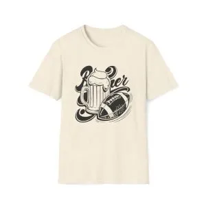 Unisex Soft style T-Shirt ''Beer and Sports''