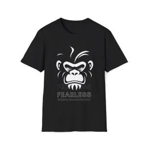 Unisex Soft style T-Shirt ''Fearless Ape''