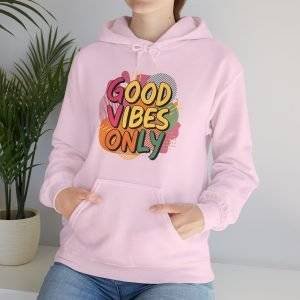 Hooded Sweatshirt ''Good Vibes Only''