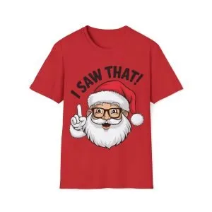 Pointing Santa T-Shirt