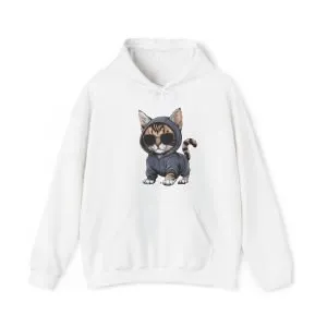 Hooded Sweatshirt ''Kitten with Hoodie''