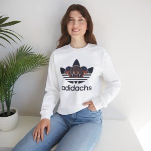 Adidachshund Sweatshirt - Fun Dog Lover Gift, Unisex Crewneck, Cozy Casual Wear, Dachshund Apparel, Pet Owner Style