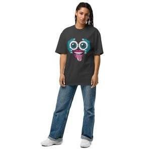 Eye-Catching Oversized faded t-shirt Fun Graphic Tee for Festivals, Parties, Gifting, Casual Wear, Birthday Celebrations