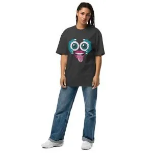 Eye-Catching Oversized faded t-shirt Fun Graphic Tee for Festivals, Parties, Gifting, Casual Wear, Birthday Celebrations