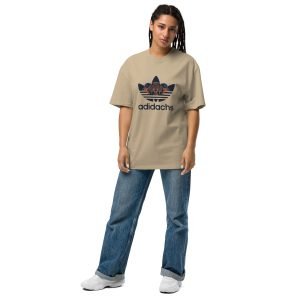 Adidachs Dachshund Oversized faded t-shirt