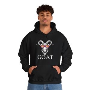 GOAT Graphic Hoodie, Trendy Sweatshirt for Animal Lovers