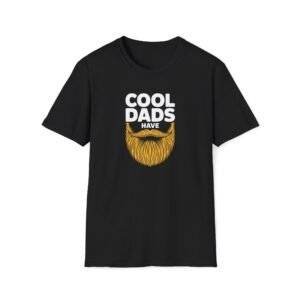 Cool Dads Have Beards Unisex Softstyle T-Shirt, Father's Day Gift, Dad Humor Shirt, Gift for Cool Dads, Casual Wear