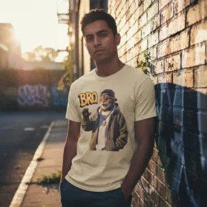 Hip Hop Cat Bro T-Shirt | Streetwear Cat Character Tee