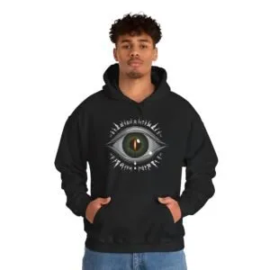 Dragon Eye Hoodie — Fantasy All-Seeing Eye Sweatshirt